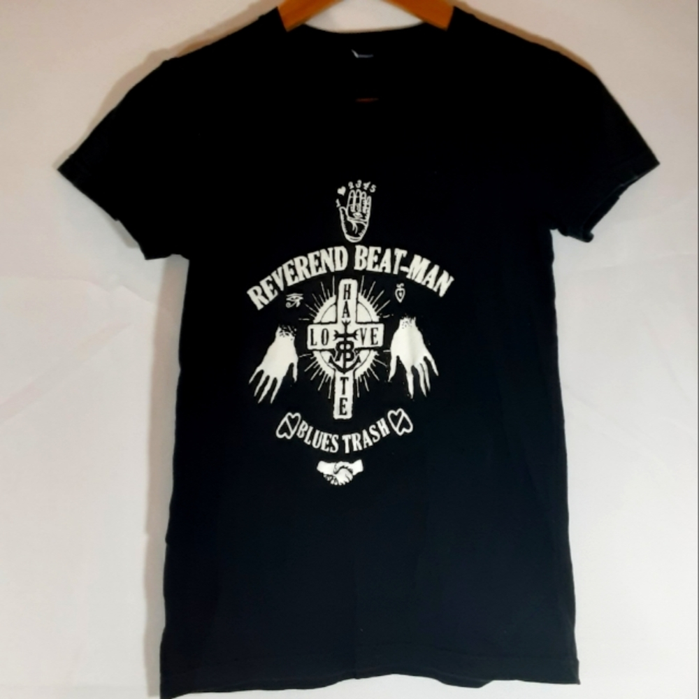 Reverend Beat-Man Blues Trash Album Tour Orignial Tee Shirt